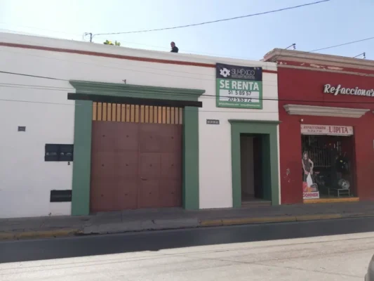 Prime Commercial Space For Rent in Independencia Avenue Oaxaca City