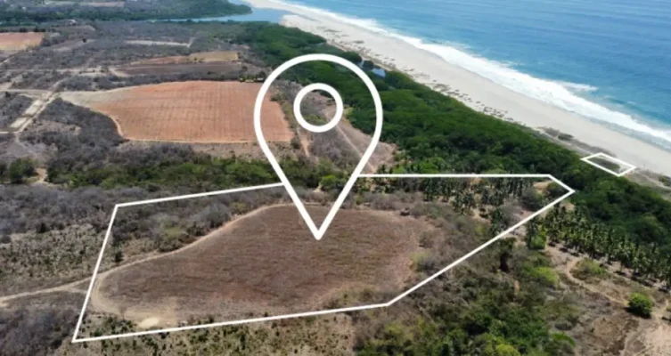 12 ACRES OF BEACHFRONT LAND FOR SALE.