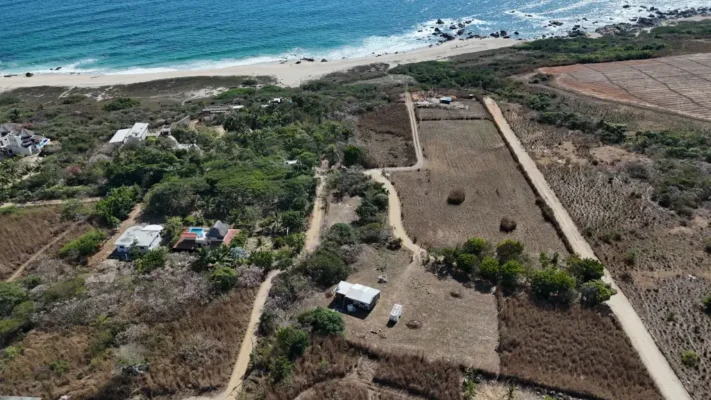Lots For Sale In Barra Colotepec Near Punta Zicatela Oaxaca